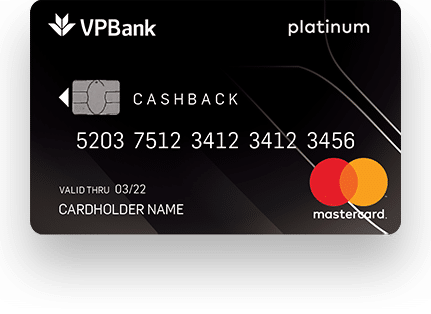 Thẻ tín dụng Platinum Cashback