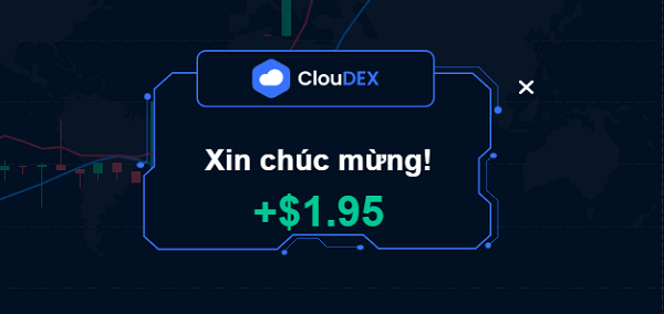 Hướng dẫn giao dịch Cloudex