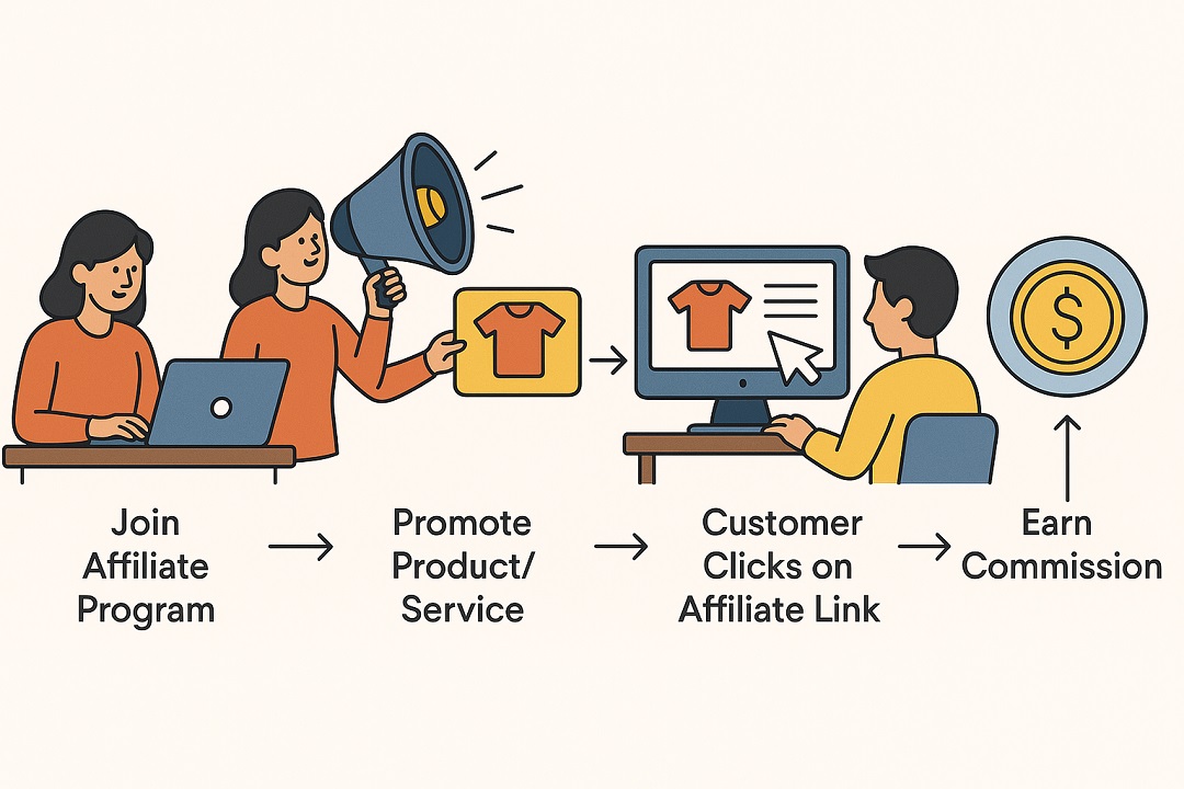 Cách Affiliate Marketing hoạt động